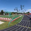 Cheapest EPDM Plastic Track for Basketball Court Aging Resistance Rubber Surfaces Jogging Track LAB SPORTS Approved
