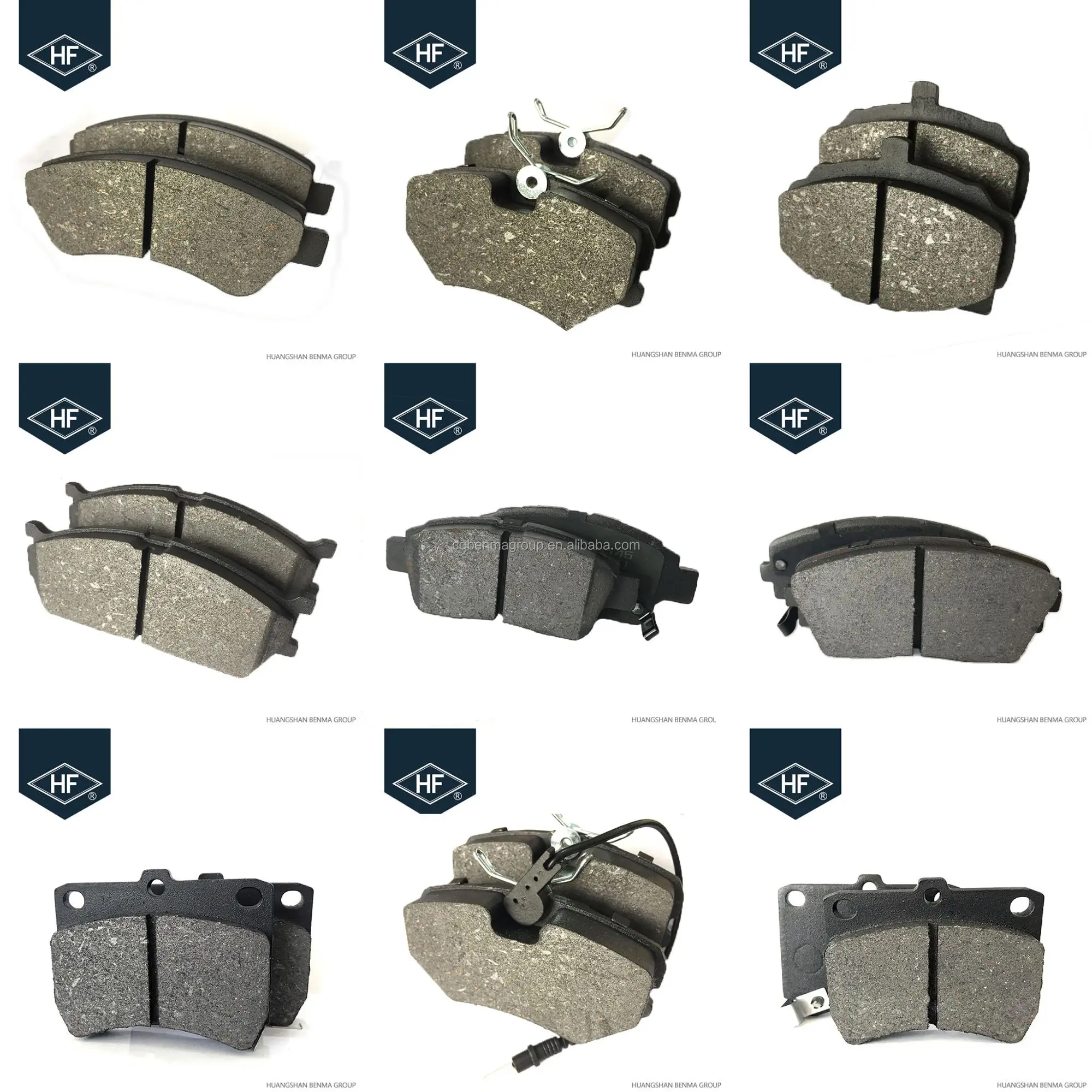 Front Disc Car Brake Pad Set Grade Quality Auto Parts Spare Best Brake