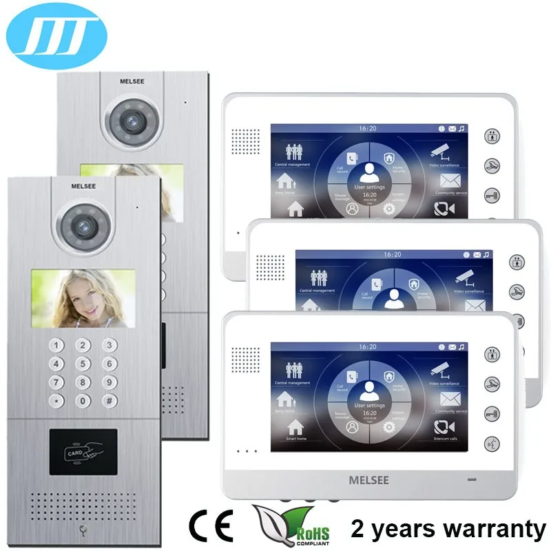 TCP IP video intercom system