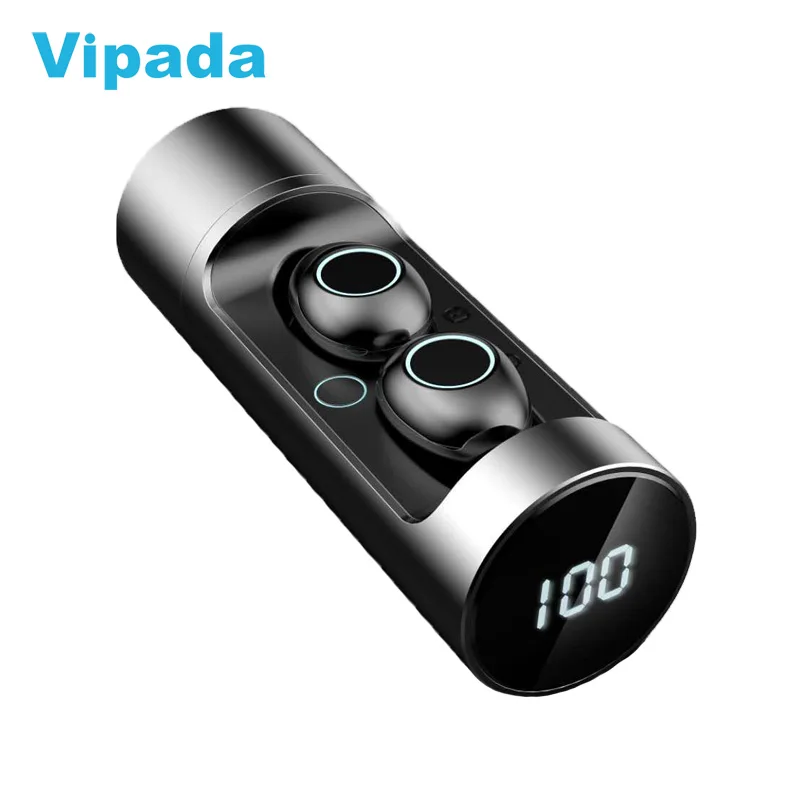 

Newest T10 TWS Earbuds Portable Mini Twins Bluetooth V5.0 Touch Control Sweatproof Sports Wireless Earphones