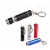 Triangle Telescopic LED Keychain Light Flashlight