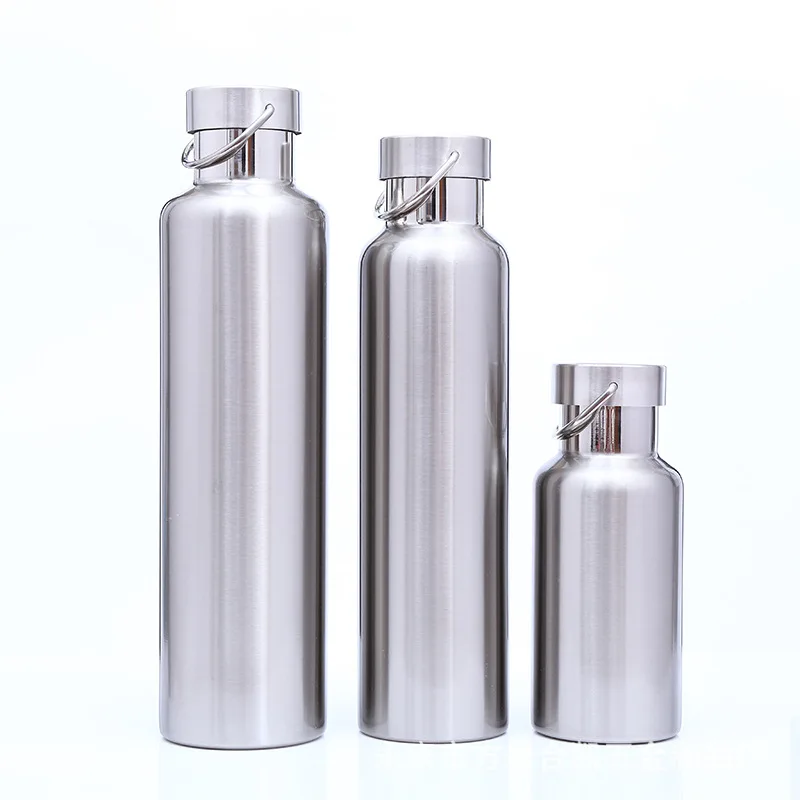 New products double wall stainless steel sports water bottle , sports vaccum bottle