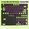 109 Keys Computer Gaming Keyboard Switch For Cherry MX Switch Machanical Keyboard Keycaps Translucent EVA Color PBT Key Caps