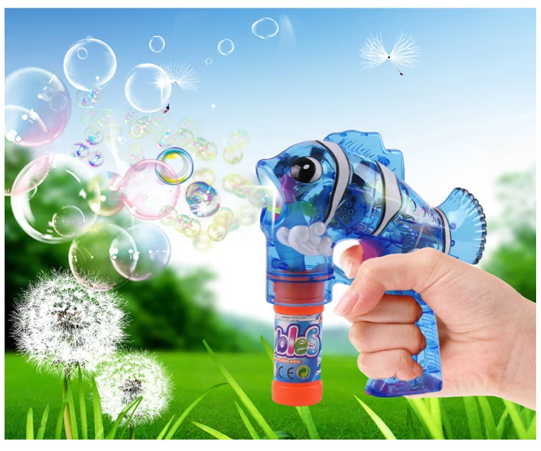 Wholesale led kids toy flash bubble gun with music.jpg