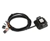 PC Desktop Computer Power ON/OFF Reset Switch Button Starter USB Audio Microphone Port Cable 120cm + Rear Bracket