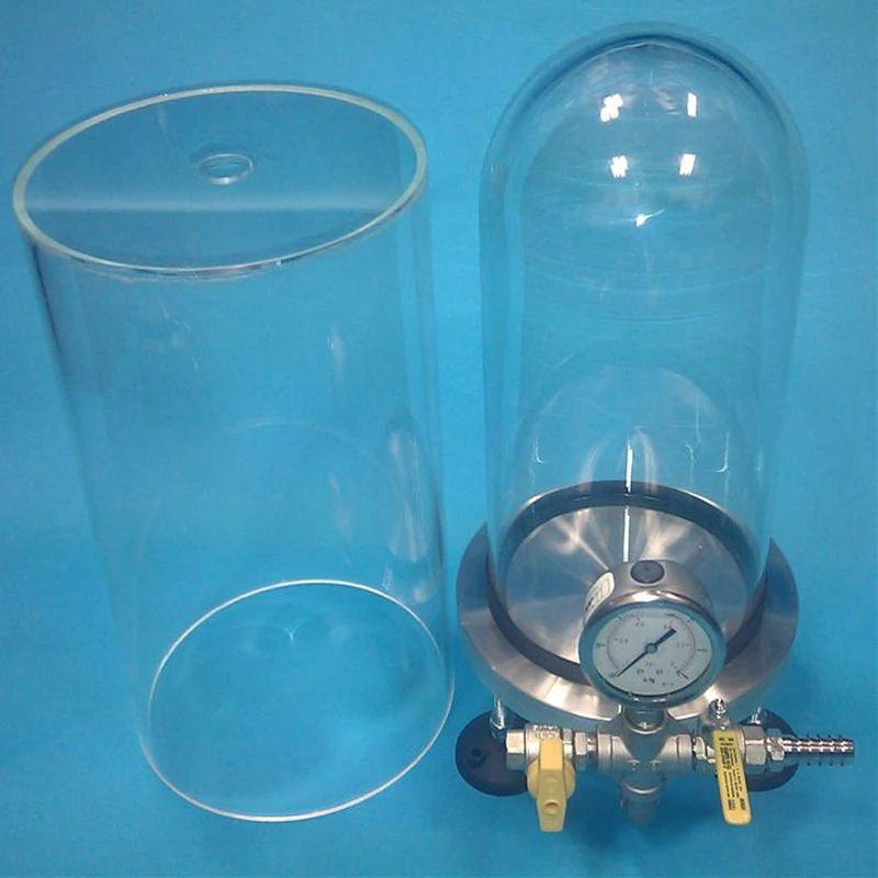 Pressure Resistance Quartz Vacuum Chamber Bell Jar Buy Quartz Bell
