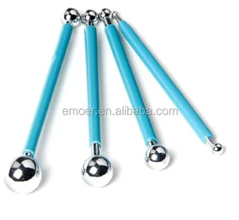 Emoer Decorative Rod Cake Decorating Fondant Modeling Ball Tools