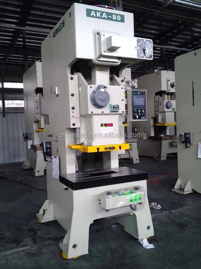 
80 ton eccentric press metal stamping machine cnc punching machine price 