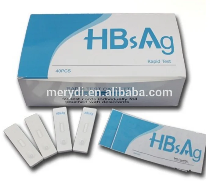 Hbsag Test Kitshepatitis B Surface Antigen One Step Hbsag Rapid Diagnostic Test Kits Buy 