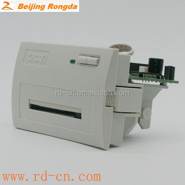 

Rongda dot matrix portable printer micro receipt printer manufacturer parallel serial port 485 usb interface, Computer grey