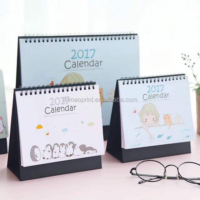 Custom Small Unique Desk Calendar Designs Arabic Islamic Calendar