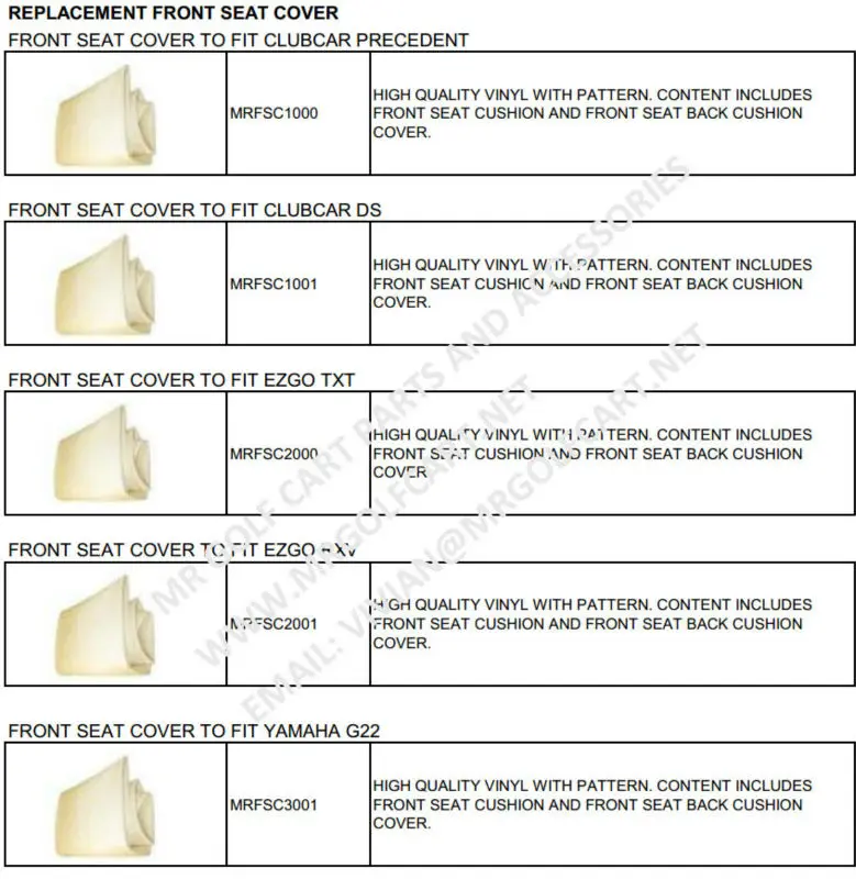 Oem Replacement Golf Cart Parts For Golf Carts Buy