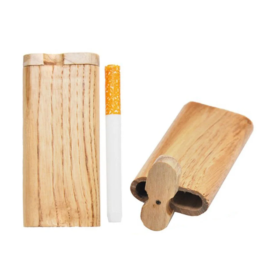 high quality custom Wholesale wooden dugout pipe box one hitter