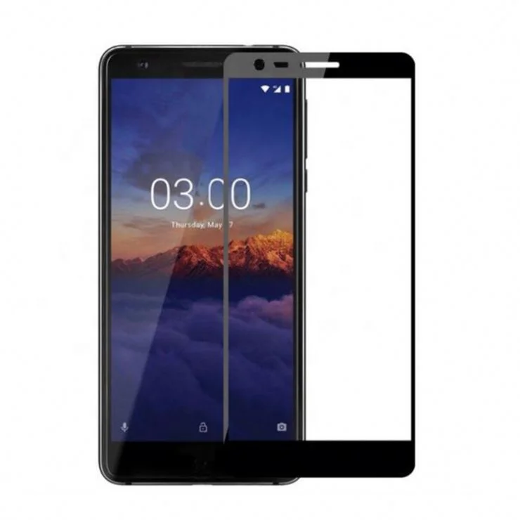 

Wholesale 0.33Mm Ultra-Thin Anti-Broken 2.5D Tempered Glass Screen Protector For Nokia 3.1/3.1Plus, Black
