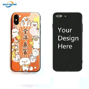 Embossed TPU PC Phone Case iPhone X