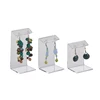 Clear Acrylic Earring Display Stand Perspex Earrings Holder