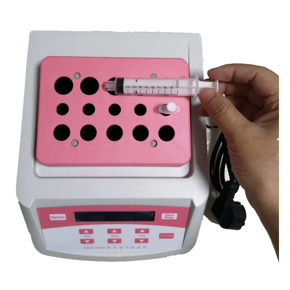 

2017 New Advanced Pink plasma gel maker for 4size syringe plasma gel filler