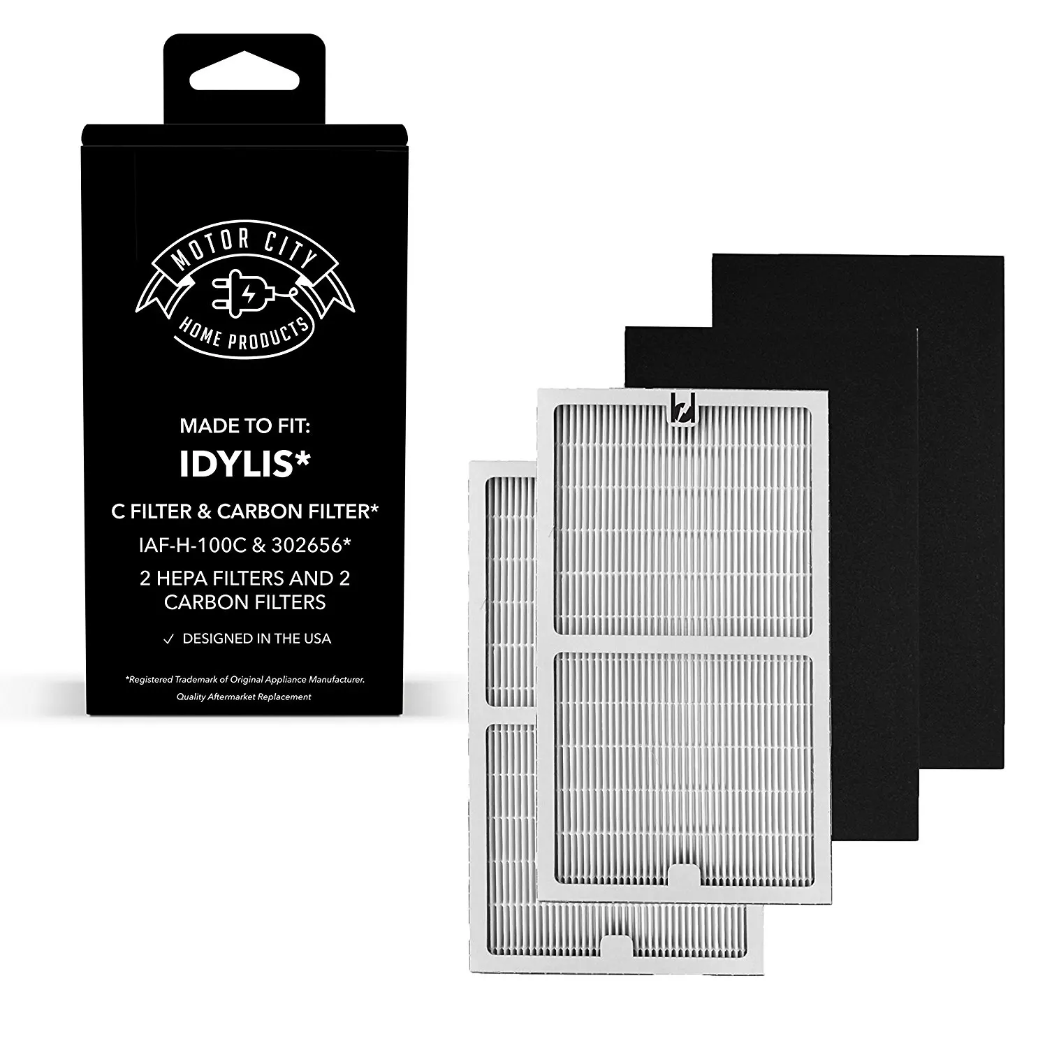 Buy XINXI Replacement Idylis Air Purifier Filter B - 2 Pack Hepa