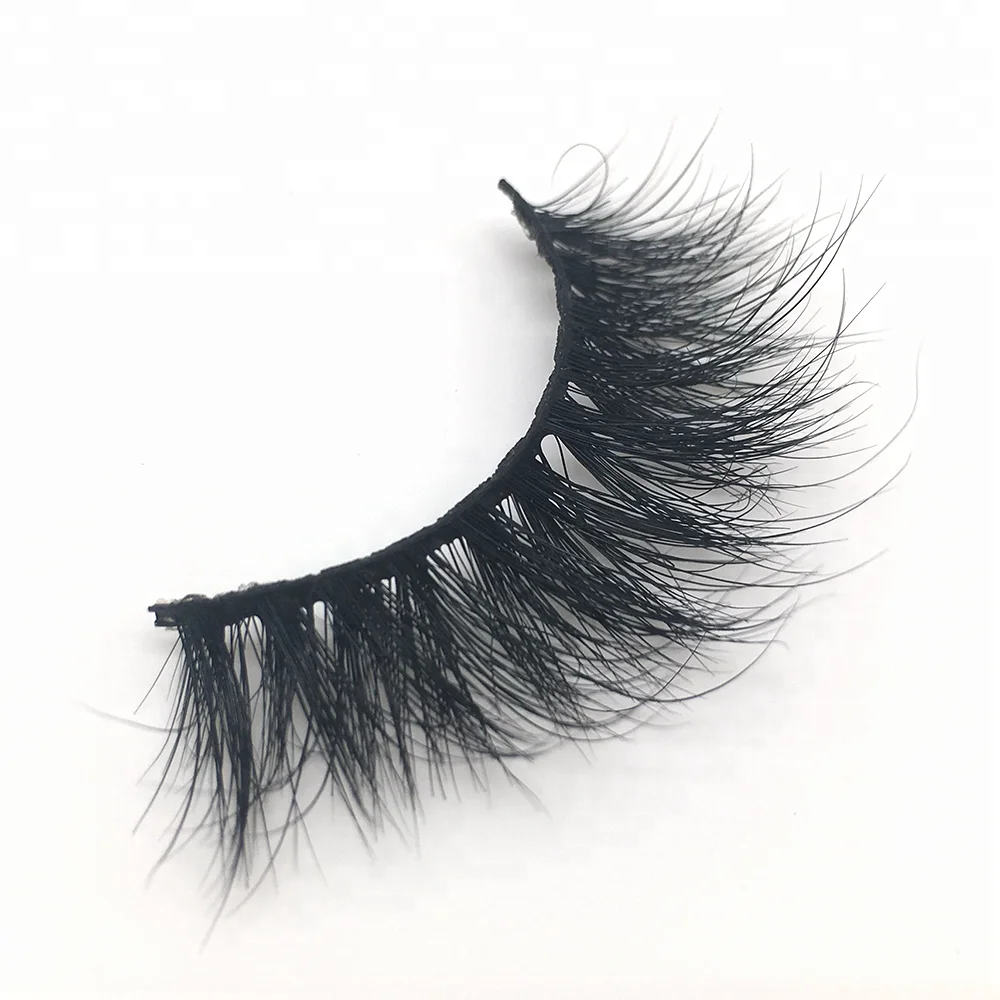 

Free Sample Custom Made Packaging Fake 3d Mink Eyelashes, Natural black