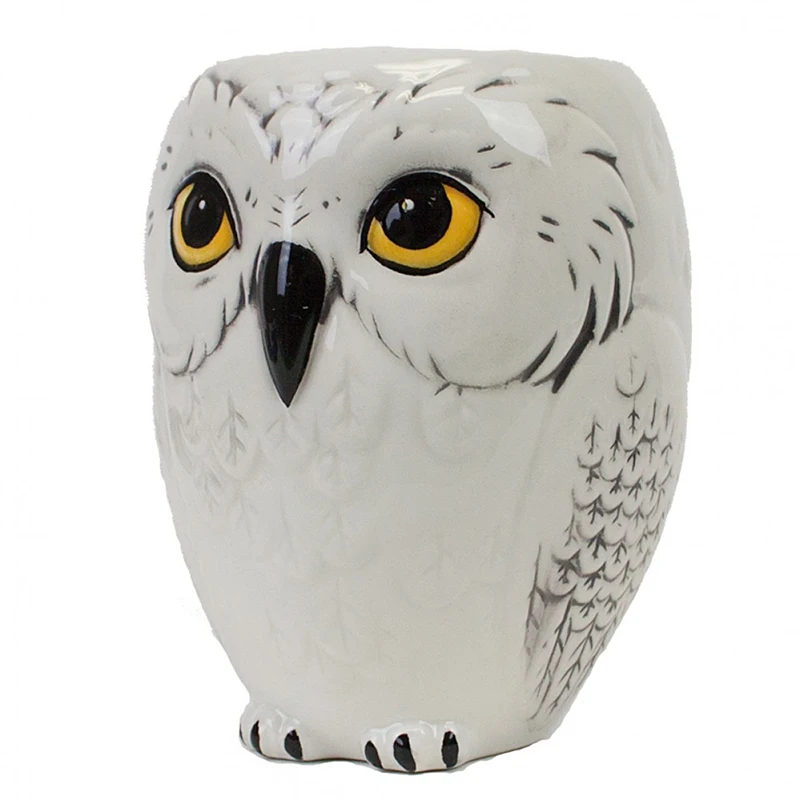 

3D Owl Animal Ceramic Coffee Cup Harry Potter Magic Coffee Mugs With Handle, Customized accord