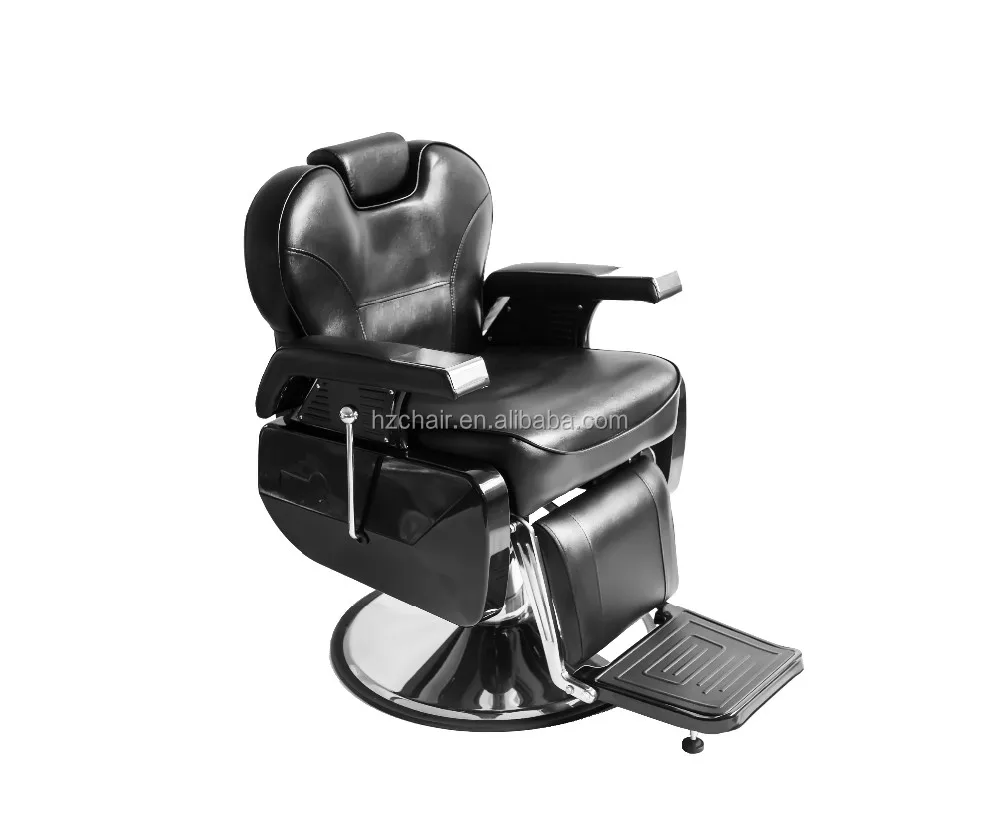 Black Barber Chair With Nice Design;hot Sale Men's Barber Chair,Hairdressing Chair;beauty
