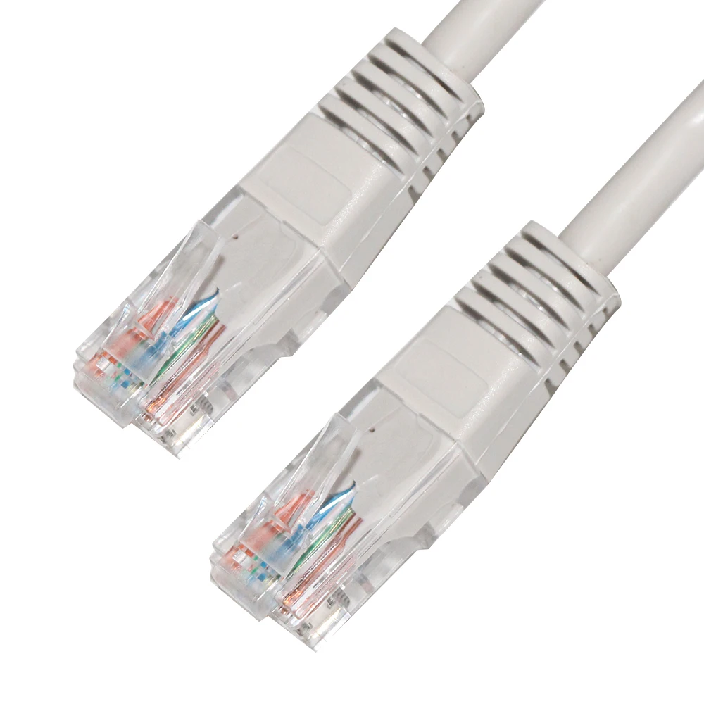 CAT5e Ethernet Cable Lan Computer Network CAT5 RJ45 Internet Gray Patch Cord