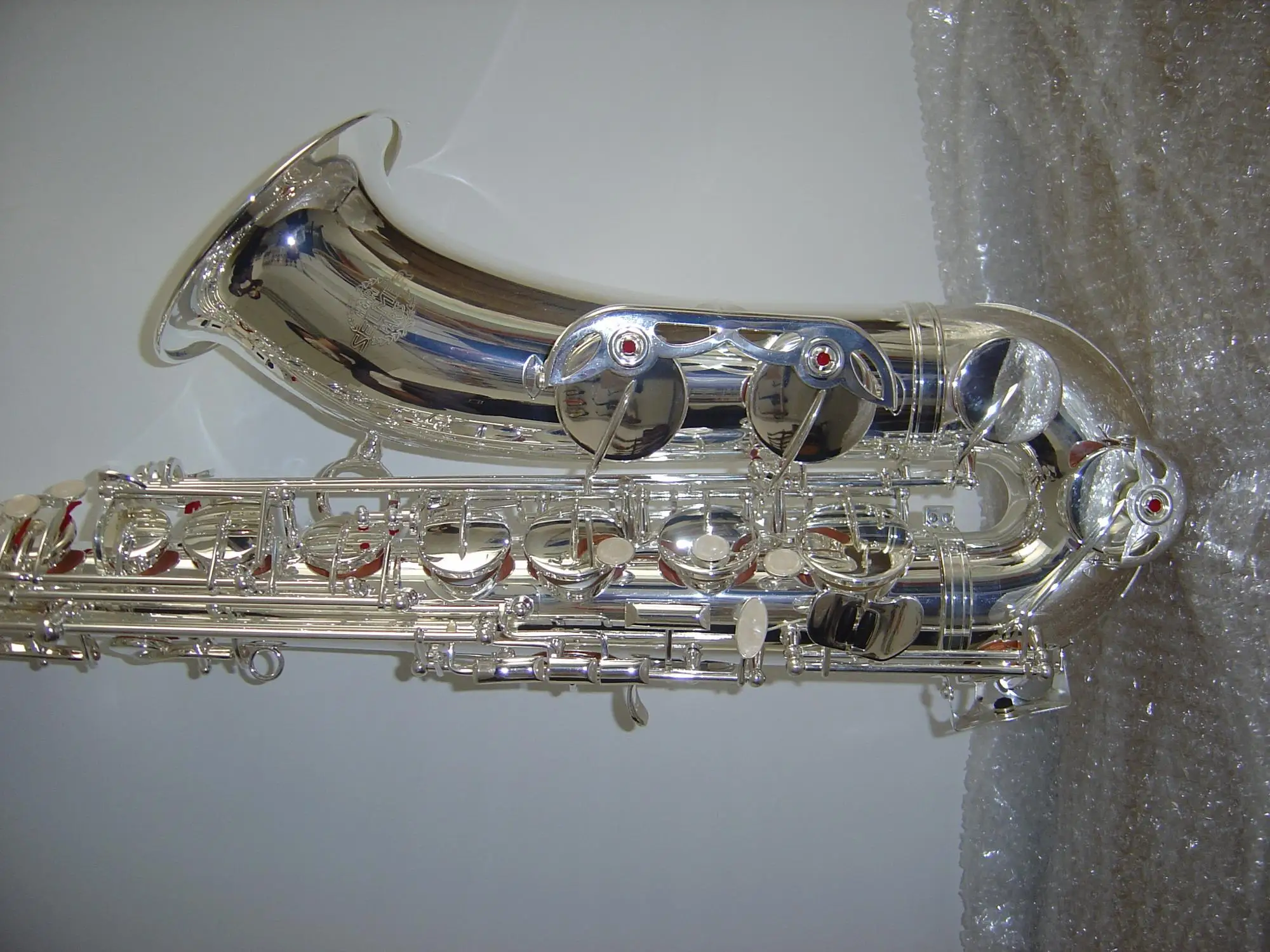Ts005 High Grade Silver Plated Tenor Saxophone Buy Tenor Saxophone