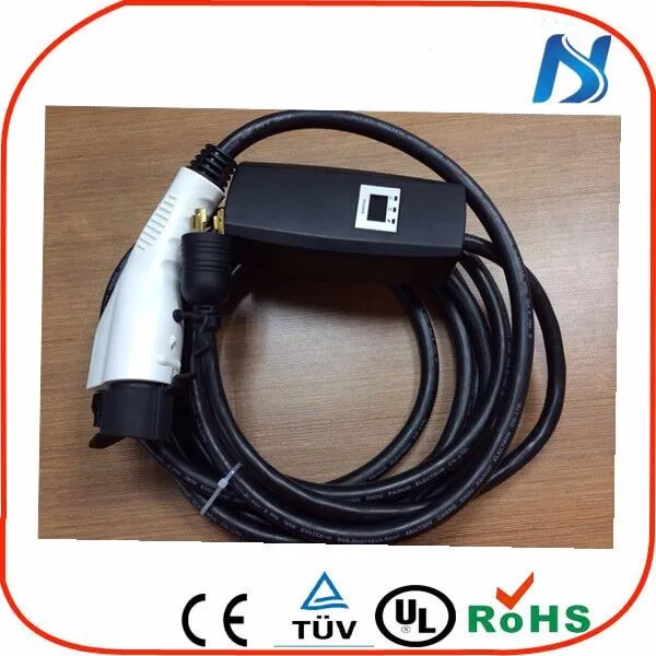 Mode 2 EV charger with NEMA plug