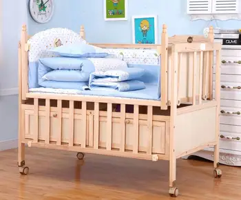 Wooden Baby Nest Hanging Swing Bed Baby Doll Cribs And Beds