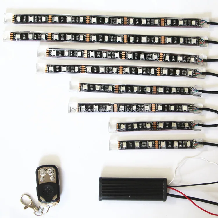 High Quality and cheap Led 5050 Strip Kit Motorcycle Lights and car decoration parts and amp