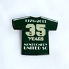 Custom personalized football teams polo shirt badge pin