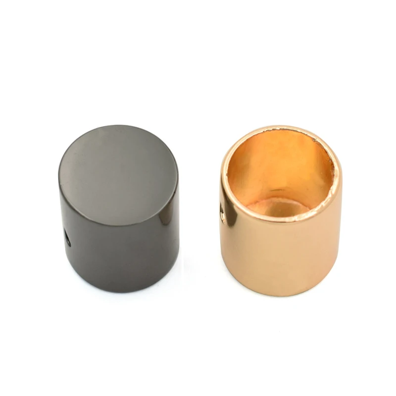 

wholesale gold plating metal end core stopper
