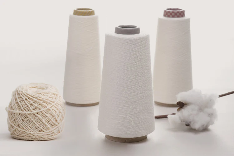 30hemp Cotton Yarn 40s Compact And Siro Spinning For