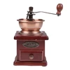 factory direct sale retro wood large pepper coffee grinder manual
