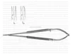 Vascular Micro Scissors Round Handle , cutting edge 10mm, Str. and Cvd., Micro / Neuro Surgery Instruments, Simrix