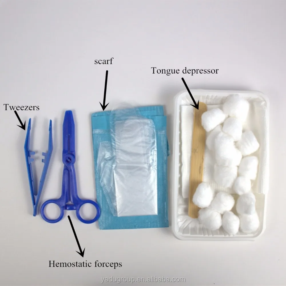 first aid oral cavity kit, medical supplies dental kit