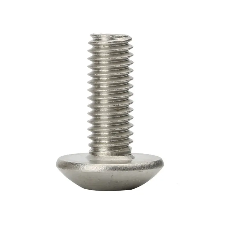 1/4 in. x 1 in. Internal Hex Button Head Round Head Cap Screw