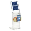 Floor Standing Lead Box with 11" x 14" Sign Holder acrylic suggestion stand