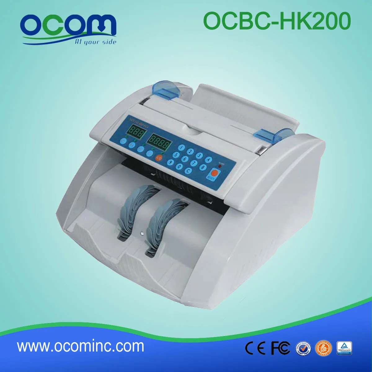 Mini Portable Shop Cash Money Bill Banknote Counter Machine