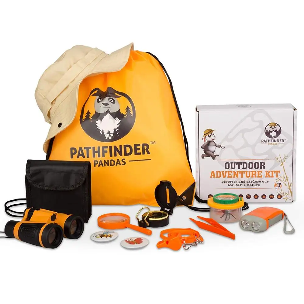 Kids Backyard Kit Outdoor Adventure Toys For Boys & Girls Safari Hiking