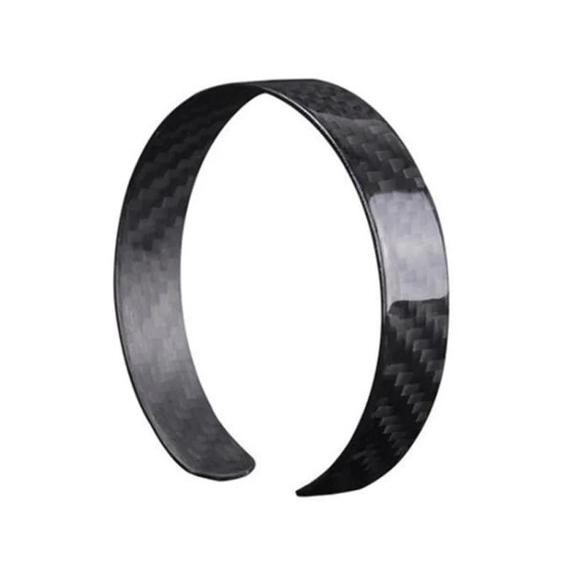 

Men's Good Quality Health Genuine Carbon Fibre Cuff Bracelet, Picture