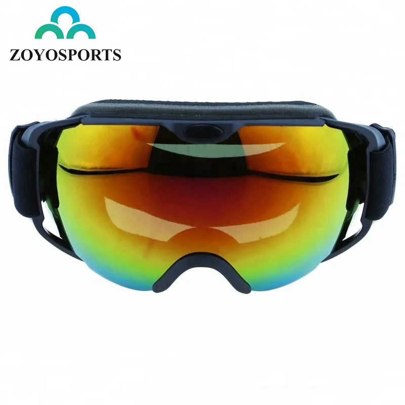 

ZOYOSPORTS 2019 custom google double lens antifog weak light antifog spherical skiing glasses ski goggles, Customized