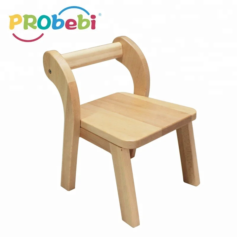 wooden chair baby