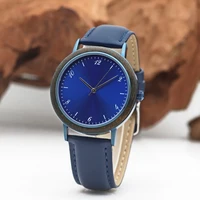 

New arrival fast delivery low MOQ black/silver/rose gold alloy metal and wood waterproof gift watches
