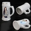 22 oz With Gold Rim sublimation blank Ceramic Beer mug 3D Printing Clamp Mold available