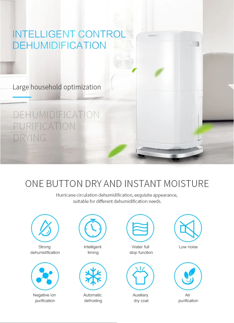 R410a Container Air Conditioner Dehumidifier With Large Water Tank ...