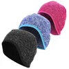 3 colors High Quality Winter Warm Cap Women's Ponytail Hat Fleece Cycling Hats for Cycling Running Outdoor Sports