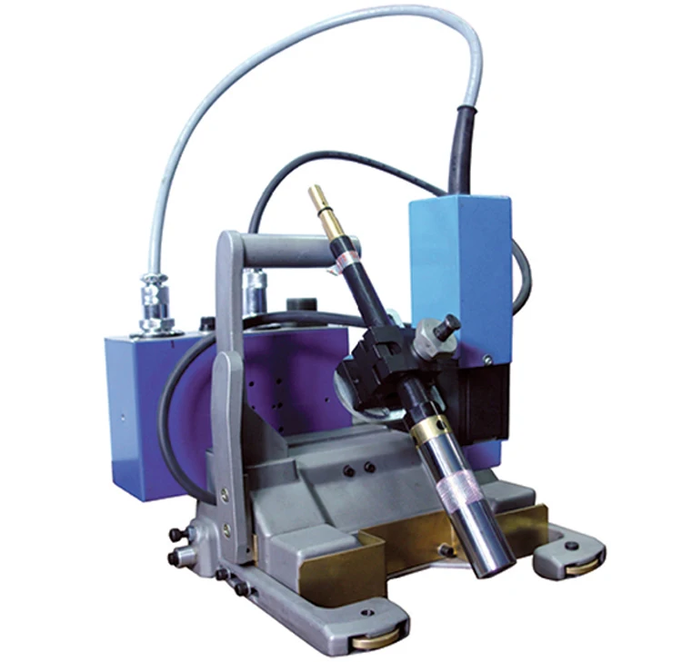 Angle welding carriage