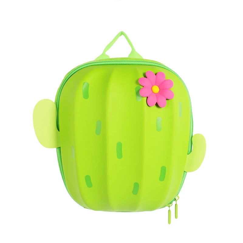 

SUPERCUTE Pre school bag Kindergarten Backpack bag, boy girls new Design Mini Bags, Children Neoprene Cactus Backpack for Kids, Green, yellow