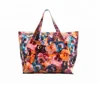 Personalized Waterproof Beach Bag Lady Floral PVC Handbag